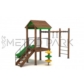 46 A Standart Ahşap Oyun Grubu